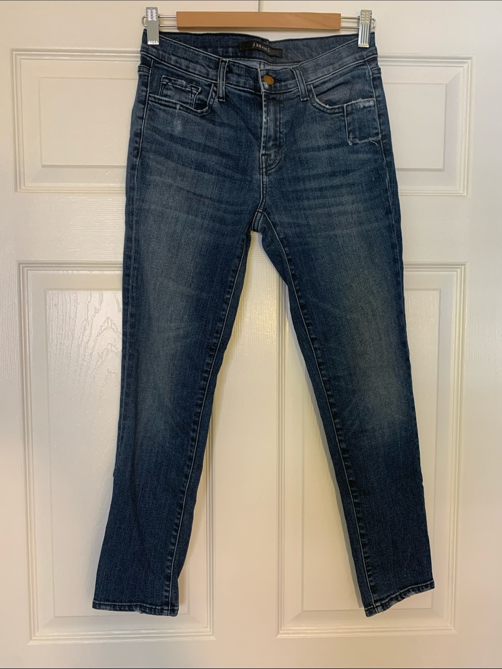 J Brand Dark Blue Skinny Jeans